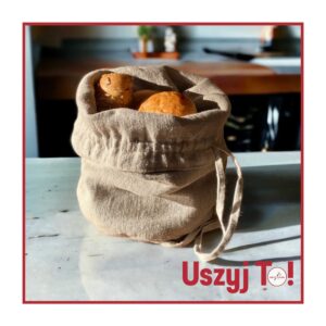 Tutorial Uszyj TO ! Chlebak dwuwarstwowy - BAKE IT