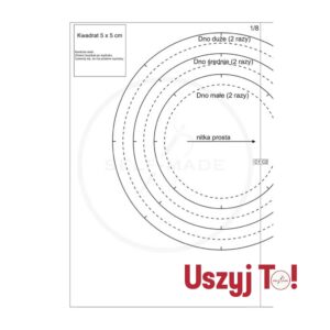 Tutorial Uszyj TO ! Chlebak dwuwarstwowy - BAKE IT