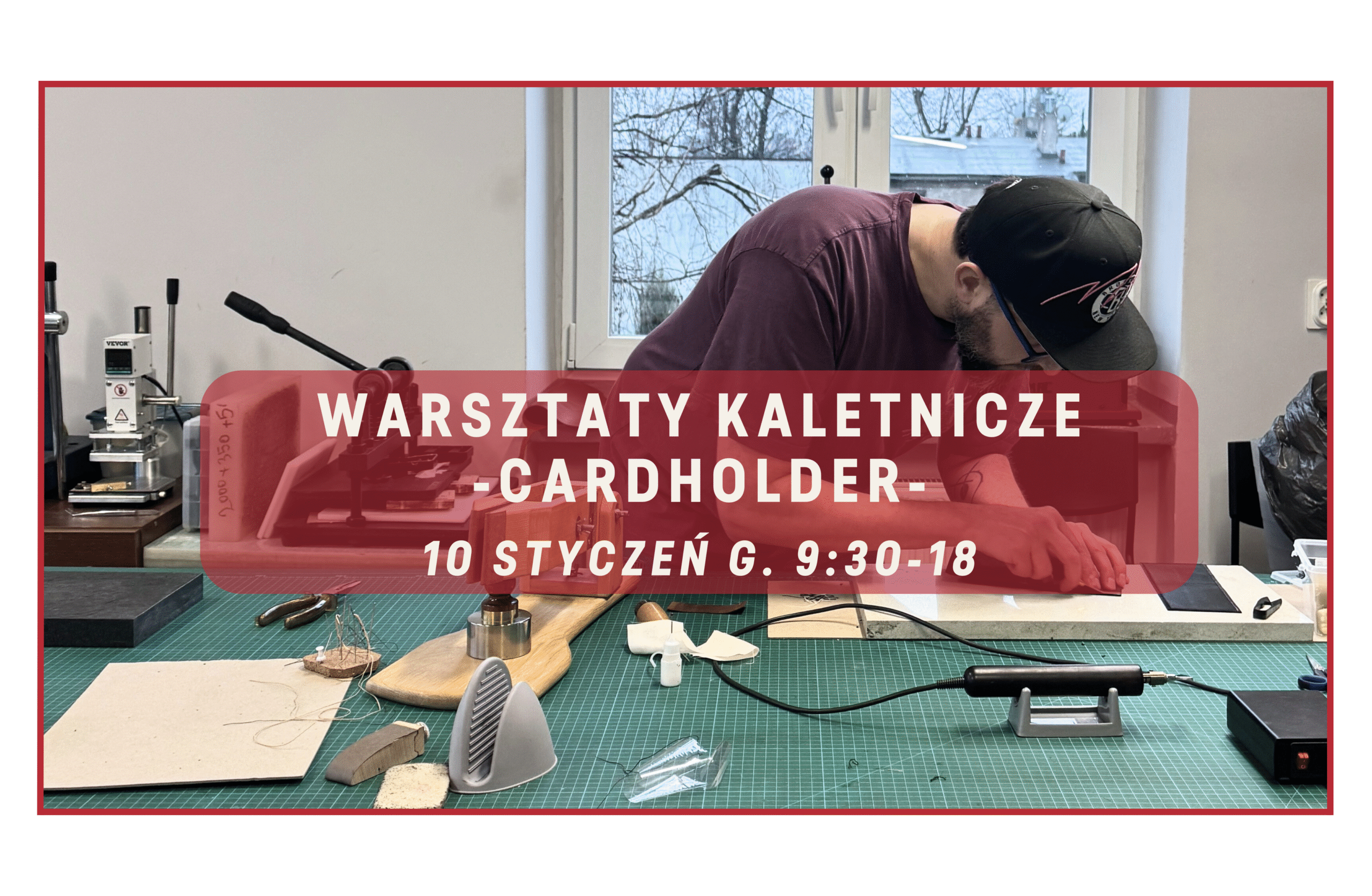 Warsztaty kaletnicze – cardholder 8h – 10 Styczeń