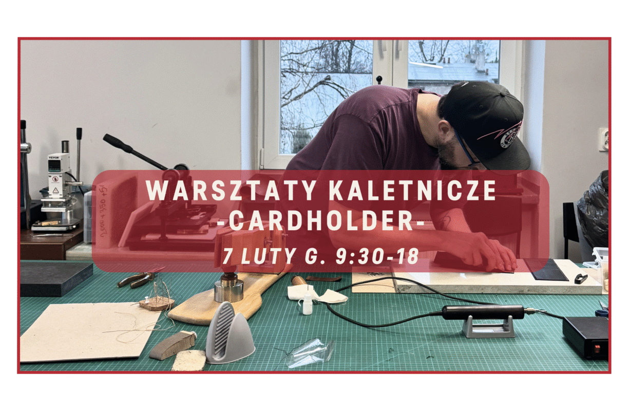 Warsztaty kaletnicze cardholder 7 luty